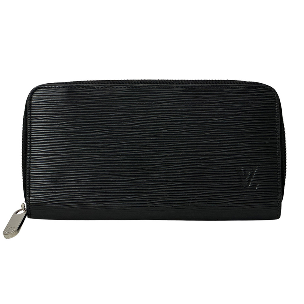 Louis Vuitton LOUIS VUITTON Wallet Epi Leather Women's Men's Brand Long Zippy...